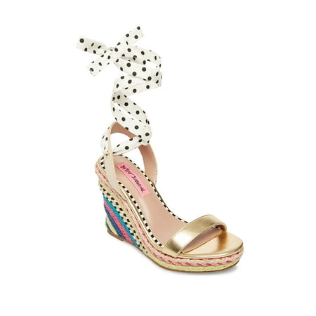 - Pink Colvin Ankle-Strap Wedge Espadrilles