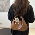 thumbnail image 2 of Bolso tote de gran capacidad estilo japonés y coreano, bolso de hombro cruzado versátil para mujer, bolso multifuncional para el trabajo, bolso de ocio de doble hombro, bolso de mano., 2 of 10