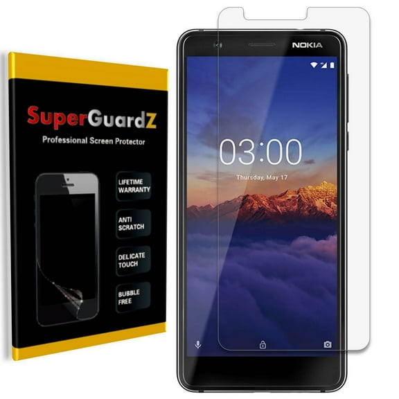 [8-Pack] For Nokia 3.1 C / Nokia 3.1 A SuperGuardZ Screen Protector, Ultra Clear, Anti-Scratch, Anti-Bubble