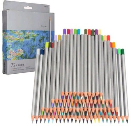 - Pro 72 Color Fine Art Drawing Non-toxic Oil Base Pencils Set For Artist Sketch