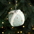 thumbnail image 4 of BKER 8CM Foam Hanging Star Fabric Printed Holiday For Setup, 4 of 4