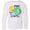 AA-White, variant on Inktastic Earth Day Peace Love Earth Long Sleeve Youth T-Shirt