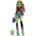 thumbnail image 1 of Monster High Venus McFlytrap Fashion Doll with Pet Plant Monster Chewlian & Accessories, Collectible, 1 of 6