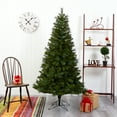 thumbnail image 4 of Nearly Natural 6ft. Mount Hood Spruce Artificial Christmas Tree with 300 Warm White Lights and 673 Bendable Branches, 4 of 10