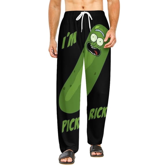 Rick And Morty Pajamas Pants 3D Printing Wide Leg PJ Pant Loungewear Casual Comfy Sleepwear Lounge Pants for Men WomenS