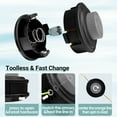 thumbnail image 2 of Universal Weed Eater Head, Speed Feed Trimmer Head String Trimmer Head Weed Wacker Head Replacement for Echo, Ego, Dewalt, Stihl, Husqvarna Trimmer Weed Eater, with 14FT/0.095 Trimmer Line-Grey, 2 of 7