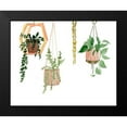 thumbnail image 2 of Wang, Melissa 24x20 Black Modern Framed Museum Art Print Titled - Hanging Greens III, 2 of 5