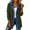 Army Green, variant on Women Denim Patchwork Jacket Long Sleeve Button Cardigan Jackets Denim Corduroy Patchwork Jackets for Women