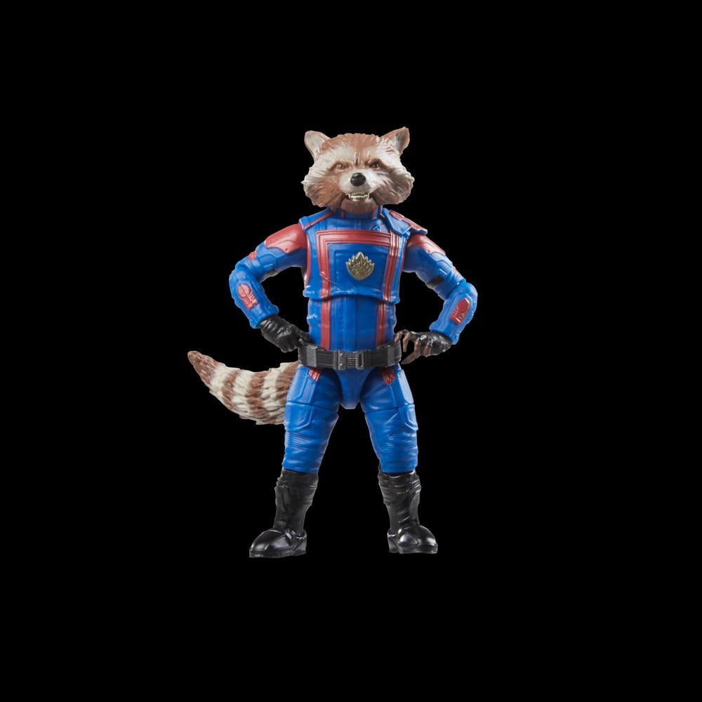 Marvel: Legends Guardians of the Galaxy Vol. 3 Rocket Kids Toy Action Figure for Boys and Girls Ages 4 5 6 7 8 and Up (6")