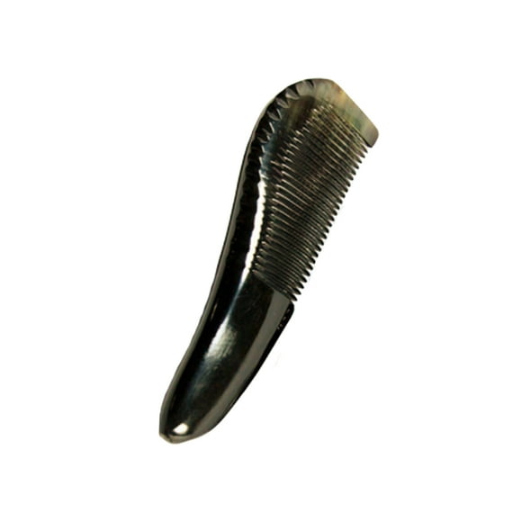 SHISUYAN 1Pc Cattle Horn Hair Comb Anti-Static Comb Head Massage Comb Hairdressing