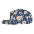 thumbnail image 3 of Haiem Flower Classic Snapback Cap Flat Bill Hat Baseball Cap Adjustable Size Cotton Dad Hat, 3 of 9