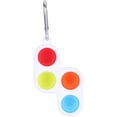 thumbnail image 1 of Mini Fidget Dimple Toy, New Designed Dimple Fidget Hand Toy, Dimple Stress Relief Toy Keychain, Portable Handheld Decompression Sensory Bubble Push Pop Toy for Adult Children (#20), 1 of 6