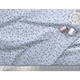 thumbnail image 3 of Soimoi Rayon Fabric Arrow & Fish Ocean Decor Fabric Printed Yard 56 Inch Wide, 3 of 3