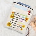 thumbnail image 4 of Sunflower Book Sleeve Inspirational Quote Gifts You Are Beautiful You are Kind Book Cover Friendship Gift for Best Friend, 4 of 7