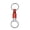 Red, variant on Key Rings Pull Apart Keychain Separable Detachable Metal Keyrings Double Rings