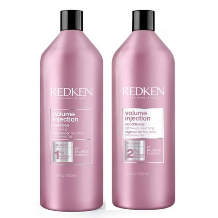 Redken Volume Injection Shampoo and Conditioner Set 33 oz Each