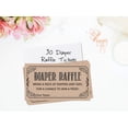thumbnail image 2 of Inkdotpot 30Little Man Baby ShowerRustic Diaper Raffle Ticket Lottery Insert Cards Supplies Games For Baby Shower Party Bring A Pack Of Diapers To Win Favors Gifts And Prizes, 2 of 5