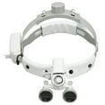 thumbnail image 4 of Lupa binocular con iluminación LED para cabeza quirúrgica, 3,5 x, 320 a 420 mm, con luz LED, enchufe estadounidense de 100 a 240 V, 4 of 15