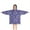 Purple Ethnic Geometric, variant on Blue Bigfoot and Guitar Pattern Blanket Hoodies for Kids 6-13YR Oversize Wearable Blanket Hoodies for Boys Girls Teens