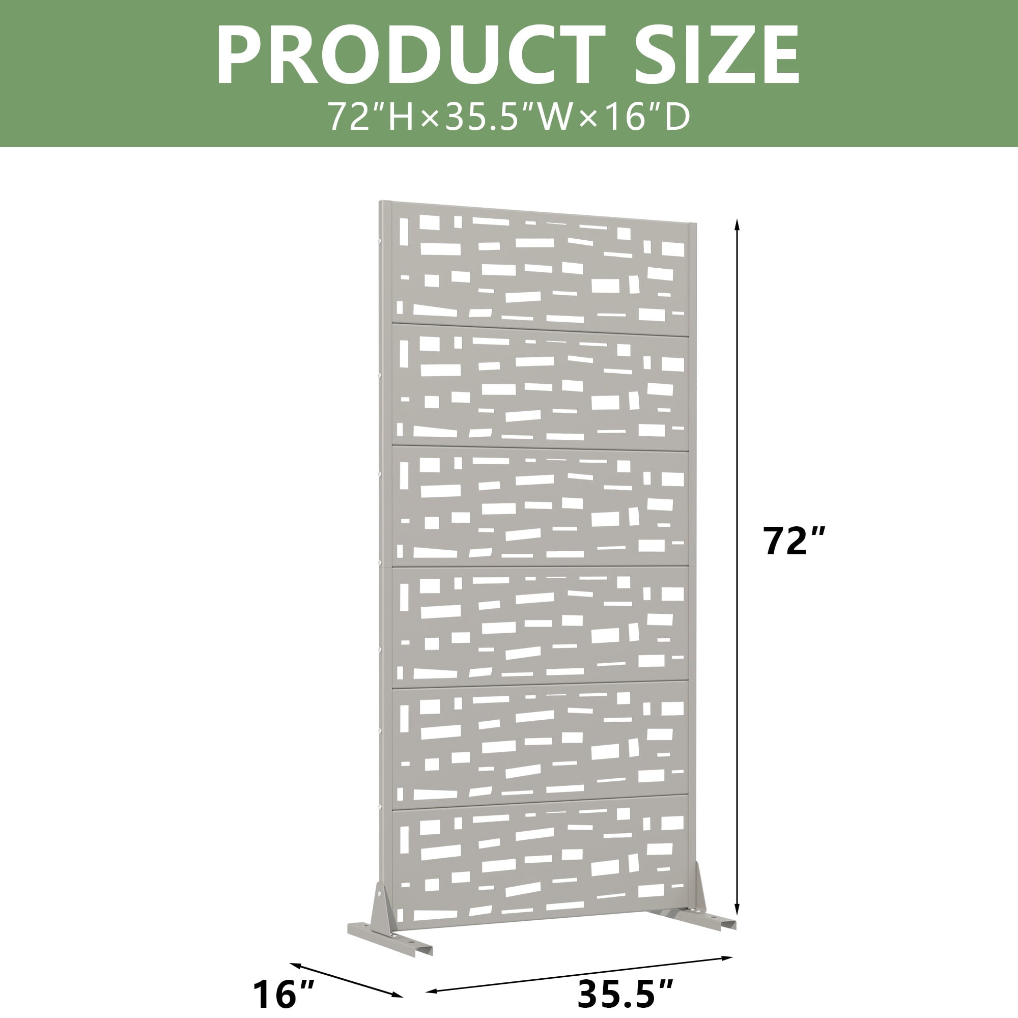 Metal Outdoor Privacy Screen