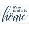 thumbnail image 6 of It's So Good To Be Home Family Wall Sticker Vinyl Lettering Decals Kitchen Home Decor Quote 36x23-Inch Deep Blue, 6 of 6