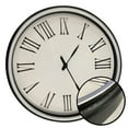 thumbnail image 1 of Hauz - Round Wall Clock, 14" Diameter, Quartz Precision, White, 1 of 2