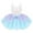 Light Blue, variant on TiaoBug Kids Girls Sequin Ballet Leotard Tutu Dress Figure Skating Performance Dance Dresses Lavender 3