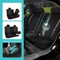 thumbnail image 4 of Juego completo de fundas de neopreno FH Group para asientos de coche, universales, negras, 4 of 9