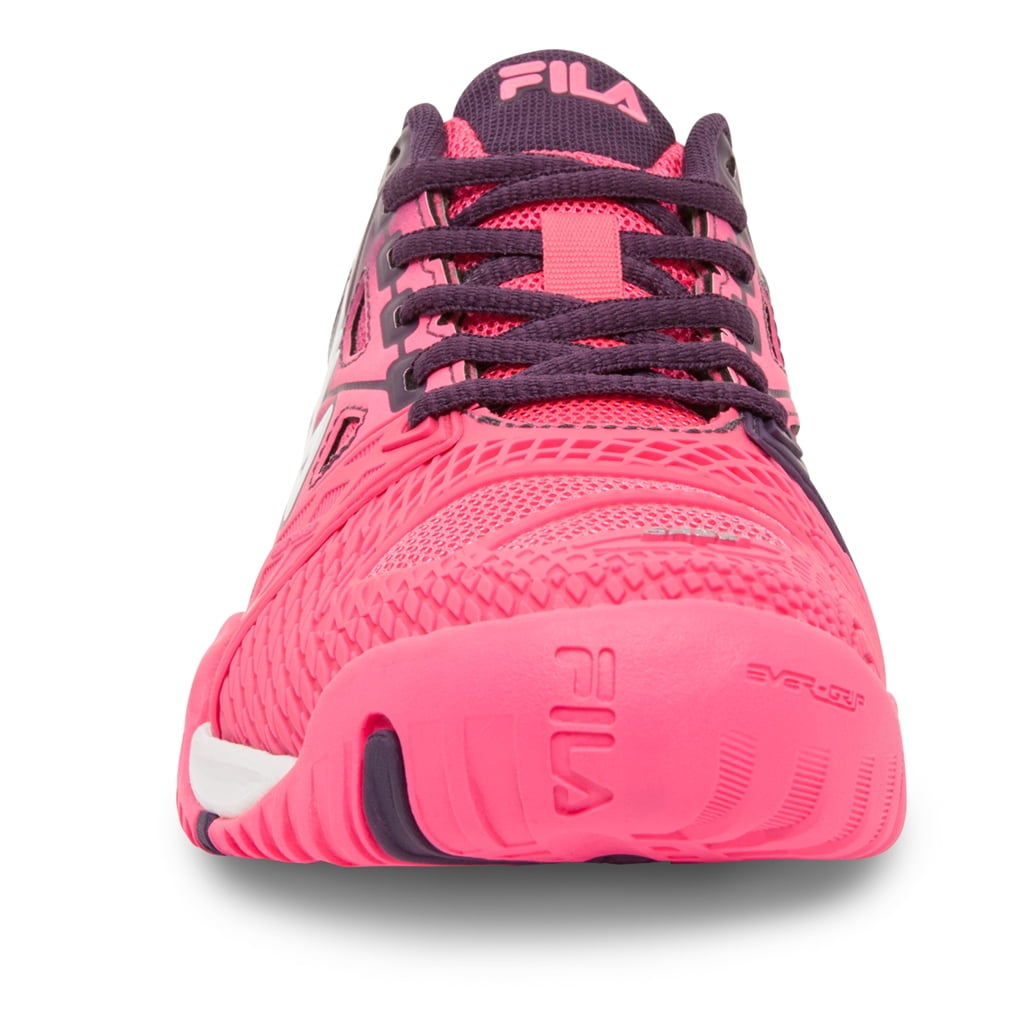 kapitel Ansigt opad Misforståelse Fila Women's Cage Delirium Tennis Shoes - Pink/Purple/White - Walmart.com