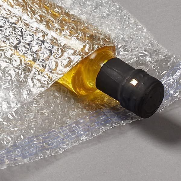 Bubble Wrap Shipping Bags Polyethylene Self Seal Clear 400 count 4 x 7.5 in for Fragile Items