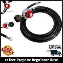 12FT Propane Regulator Hose Replacement For Mr. Heater Big Buddy Outdoor Indoor