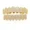 Gold, variant on AIXZETHY Iced Out Diamond Teeth Grillz for Men Women Hip Hop 18K Gold Plated Grills for Your Teeth Top and Bottom Rapper Costume Mouth Grillz with Silicone Molding Bars