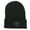Dk Grey, variant on Grey Diamond Embroidered Cuffed Long Beanie - Purple OSFM