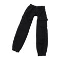 thumbnail image 2 of Pantalones para figuras de acción a escala 1/12 para cuerpos masculinos musculosos de 6 pulgadas para modelos coleccionables. Negro, 2 of 9