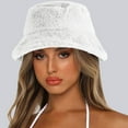 thumbnail image 1 of Bucket Hats Winter Thick Bucket Warm Hat Bucket Cap Basin Hat For Women Men Solid Color Style Bucket Hats, 1 of 6