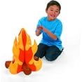 thumbnail image 5 of Fun Express Inflatable Campfire - Realistic Flame Design for Indoor & Outdoor Play Camping Scout Events Classroom Activities & Party Decorations - Lightweight & Portable Campfire Prop Kids - 1 Piece, 5 of 6
