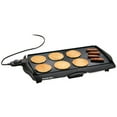 Proctor Silex Electric Griddle Kitchen Appliance with Removable Plate