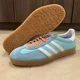 thumbnail image 3 of Ad-id-as Gazelle Indoor Preloved Blue Gum White Sneakers (HQ9017) Sz 11, 3 of 5