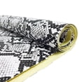 thumbnail image 3 of Shason Textile 54" x 4 Yards 100% Polyester Faux Snake Leather Apparel, White, 3 of 5