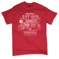 thumbnail image 5 of American Rat Rod T-shirt Hot Rod Custom Culture Route 66 1930s Classic Car Vintage Rusty Cars Garage Men's Tee, 5 of 7