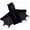z-260909-1-Black, variant on VBEWZET Girls Halloween Bat Cosplay , Hooded Short Jumpsuit with Big Bat Wing, Zip Front Black Outfit for Kids Carnival Stage Party Photo Black M