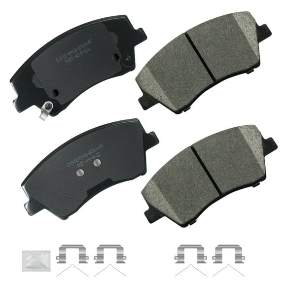 ACB ZONE 4PCS Front Ceramic Brake Pads for Hyundai Elantra Ioniq Kia Niro