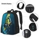 thumbnail image 3 of Easygdp Largemouth Bass Fish Mochila para Niños y Niñas con Set de Caja de Almuerzo y Estuche para Lápices 3 en 1, Mochila Escolar Estampada para Adolescentes, 3 of 7