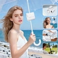 thumbnail image 4 of Car Clip On Fan, 360 Rotation Semi Conductor Cooler, LED Display 199 Speeds Fan, USB Rechargeable Hands Free Fan for Car, Work, Camping & Outdoor Use, 4 of 5