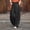 Black, variant on Women Cotton Linen Harem Pants，Elastic Waist Beach Trousers Baggy Trousers Beach Vacation Casual Loose Baggy Elastic Waist Wide Leg Pants Casual Loose Fit，Brown XL