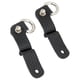 thumbnail image 3 of 2 correas de transformación de bolso Yuyangstore PU reutilizables Negro Anillos de correa de monedero, 3 of 8