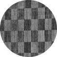 thumbnail image 1 of Ahgly Company Indoor Round Abstract Gray Modern Area Rugs, 7' Round, 1 of 4