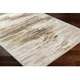 thumbnail image 3 of BoutiqueRugs Derex Contemporary Area Rug - Lambswool, Multi Brown, Cloud Gray - 18" x 18" Sample, 3 of 6