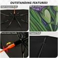 thumbnail image 4 of Qxltty Purple Iris Car Windshield Sunshade Umbrella Quality Black Rubberized Fabric Can Effectively Block UV Rays Heat, 4 of 8