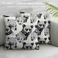 thumbnail image 3 of ONETECH  Minimalist Cheetah Pattern Line Art Wildlife Lovers Throw Pillow, 3 of 5